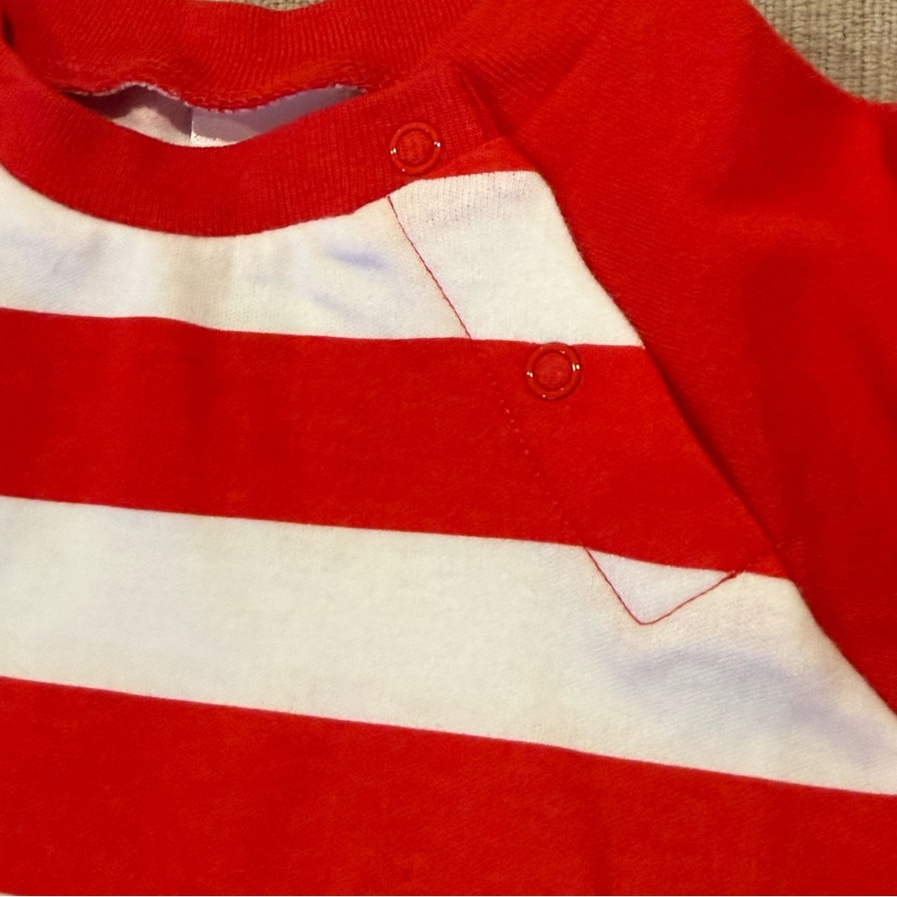 NWT NFL Team Gerber Baby Footless Onesie, Red and White KC CHIEFS, size 6-9 mos - Picture 9 of 12